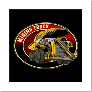 Mining Truck Posters and Art